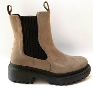 Mireia Playà Linda Recycled Polyester Vegan Suede Boots